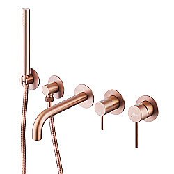 Смеситель для ванны Abber WASSER KREIS AF8130MRG розовое золото матовое купить в интернет-магазине сантехники Sanbest