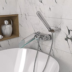 Смеситель для ванны PAINI Morgana 73CR105VRKM хром купить в интернет-магазине сантехники Sanbest