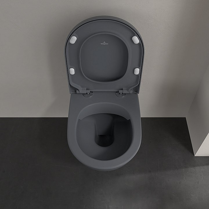 Унитаз подвесной Villeroy&Boch Subway 2.0 5614R0I4 графит купить в интернет-магазине Sanbest