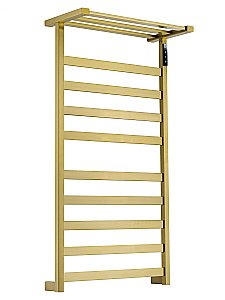 Полотенцесушитель электрический WONZON & WOGHAND FRANKFURT, Брашированное золото (WW-1029-BG) купить в интернет-магазине сантехники Sanbest