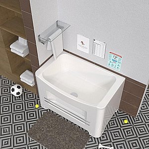 Ванна акриловая Радомир Арчи акриловая 1-01-0-0-1-341 120х70 белая купить в интернет-магазине Sanbest