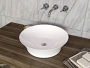 Раковина накладная Allen Brau Liberty 42 4.32002.20 белая купить в интернет-магазине Sanbest