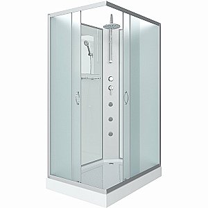 Душевая кабина Niagara Classic NG-43975-14QBKTG 90x70 с гидромассажем купить в интернет-магазине Sanbest