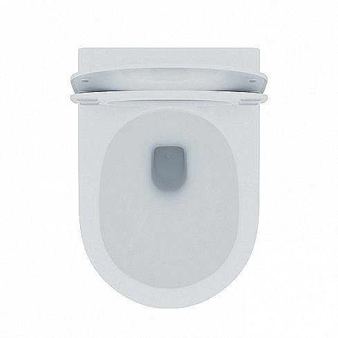Унитаз подвесной IDDIS Calipso CALRDSEi25 безободковый, с крышкой микролифт купить в интернет-магазине Sanbest