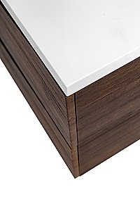 Тумба с раковиной Belbagno MARINO 120 подвесная Rovere Moro для ванной в интернет-магазине Sanbest