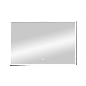 Зеркало с подсветкой ART&MAX AREZZO 120x80 хром в ванную от интернет-магазине сантехники Sanbest