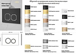 Инсталяция для унитаза CeruttiSpa CR333 купить в интернет-магазине сантехники Sanbest
