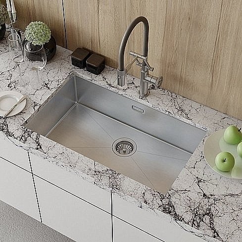 Кухонная мойка Iddis Edifice EDI74S0i77 сатин купить в интернет-магазине сантехники Sanbest