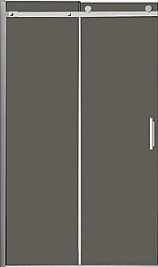 Душевая дверь Vincea Como VDS-1C120CGB 120 стекло тонированное/профиль черный купить в интернет-магазине Sanbest