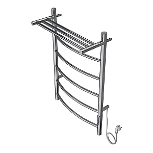 Полотенцесушитель электрический Azario VERONA П5 500х800 AZ04858P хром купить в интернет-магазине сантехники Sanbest