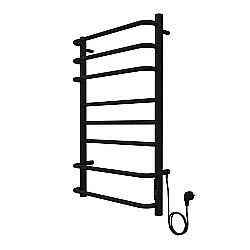 Полотенцесушитель электрический Azario MILAN П8 500х800 AZ90858B черный купить в интернет-магазине сантехники Sanbest