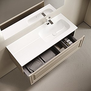 Тумба с раковиной Sancos Very VR120CE 120 Beige Soft для ванной в интернет-магазине Sanbest