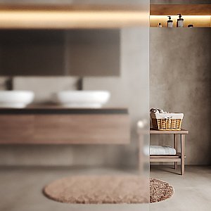 Душевой уголок WasserKRAFT Paar 88H 120х90 профиль розовое золото/стекло матовое купить в интернет-магазине Sanbest