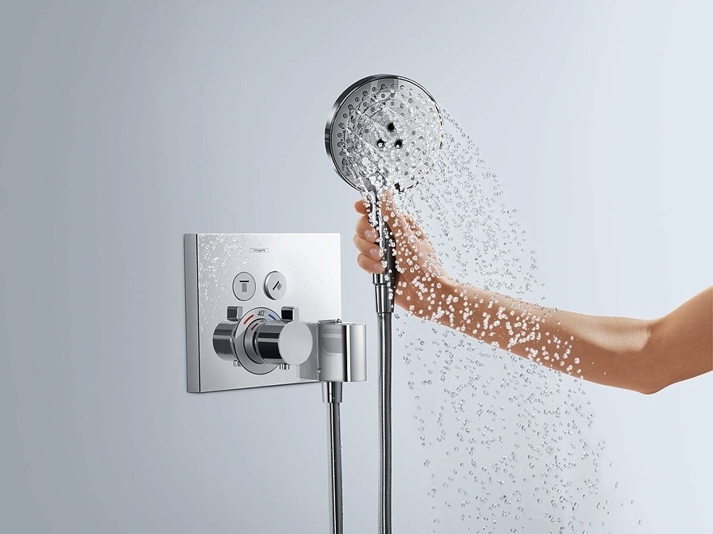 Термостат для душа Hansgrohe ShowerSelect 15765000 купить в интернет-магазине сантехники Sanbest