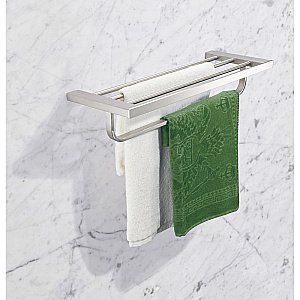 Полка Milacio Ultra MCU.955.SS нержавеющая сталь купить в интернет-магазине сантехники Sanbest