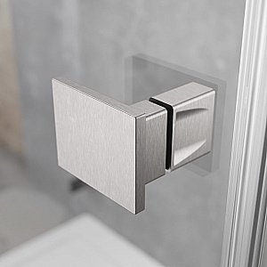 Душевая дверь Radaway Essenza 8 Brushed Nickel DWJ 110 R стекло прозрачное/профиль брашированный никель купить в интернет-магазине Sanbest
