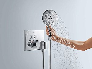 Термостат для душа Hansgrohe ShowerSelect 15765000 купить в интернет-магазине сантехники Sanbest