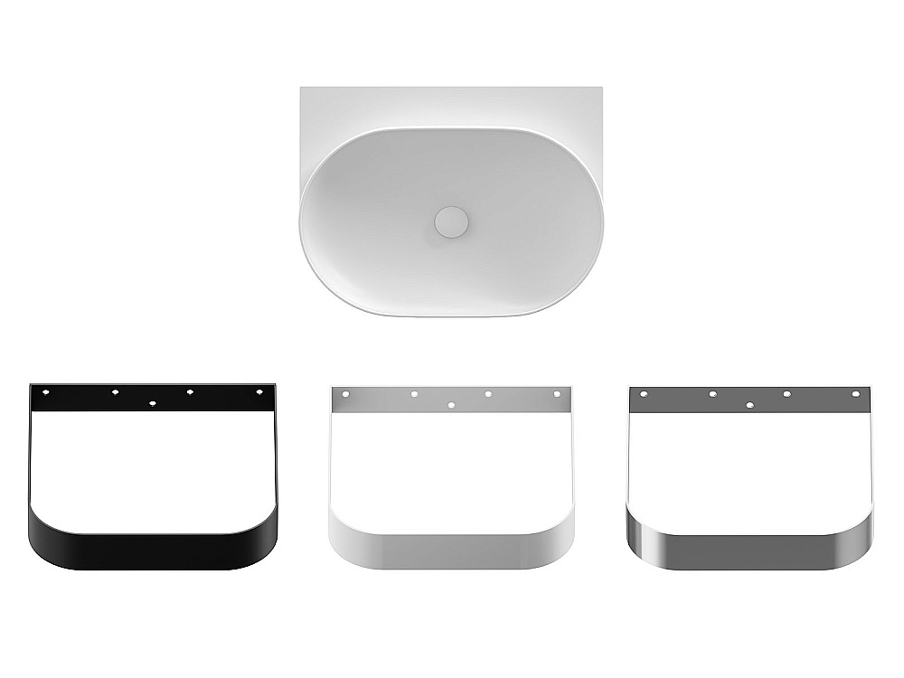 Раковина Ravak Yard 600 XJX0E060000 белый матовый купить в интернет-магазине Sanbest