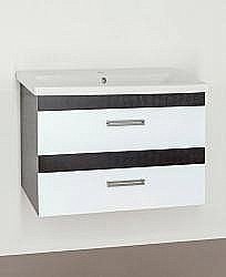 Тумба под раковину Style Line Сакура 80 венге/белый купить в интернет-магазине сантехники Sanbest