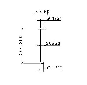 Держатель верхнего душа Migliore Ricambi ML.RIC-36.102.DO золото купить в интернет-магазине сантехники Sanbest