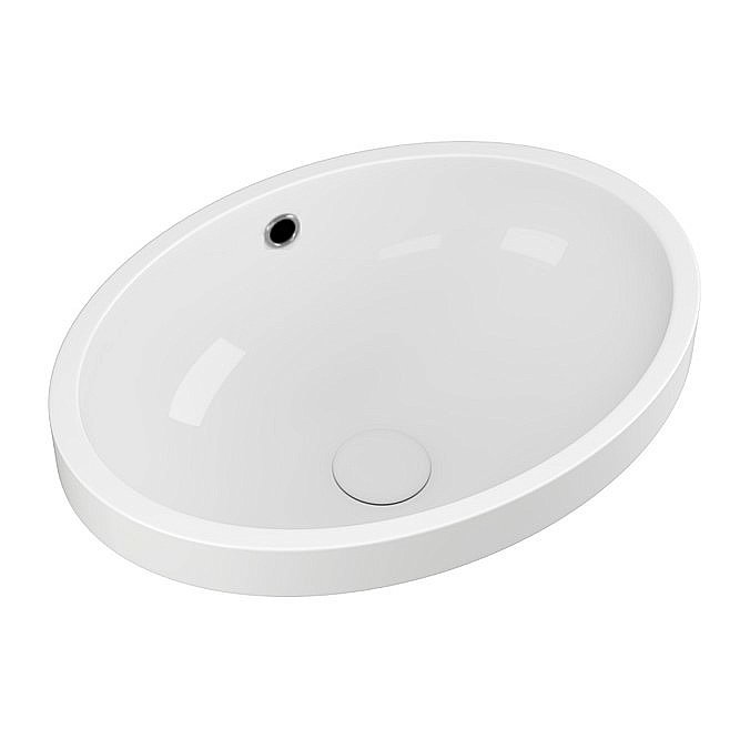 Раковина D&K Venice 60х44 DT1021716 белая купить в интернет-магазине Sanbest