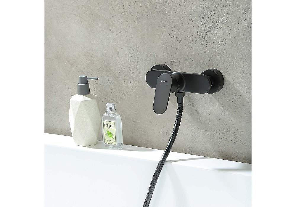 Cмеситель для душа Aquatek Ника AQ1860MB черный матовый купить в интернет-магазине сантехники Sanbest