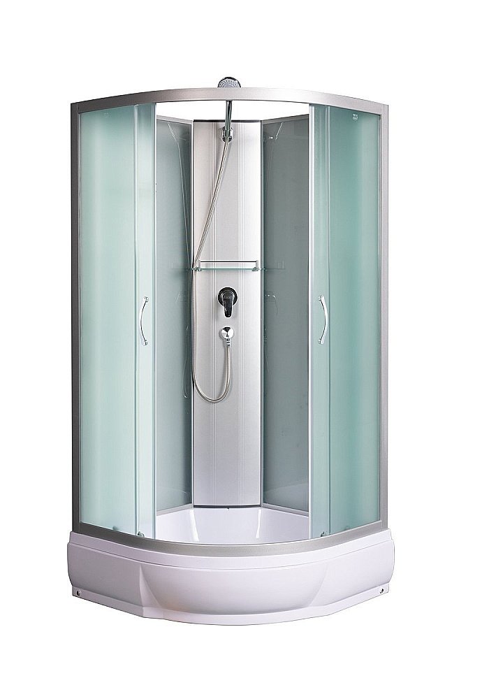 Душевая кабина River Nara 24 100x100 МТ без крыши купить в интернет-магазине Sanbest