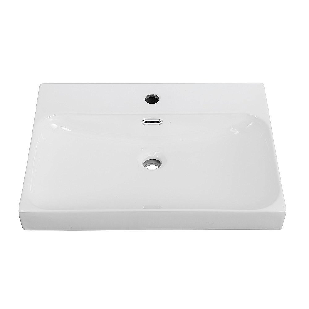 Раковина мебельная BelBagno BB-8078-60 белая купить в интернет-магазине Sanbest