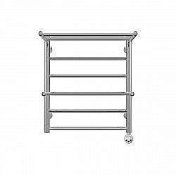 Полотенцесушитель электрический Terminus Анкона П6 500x591 с полкой правый купить в интернет-магазине сантехники Sanbest