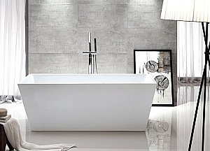 Ванна акриловая отдельностоящая ABBER AB9224-1.6 160x80 купить в интернет-магазине Sanbest