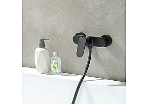 Cмеситель для душа Aquatek Ника AQ1860MB черный матовый купить в интернет-магазине сантехники Sanbest