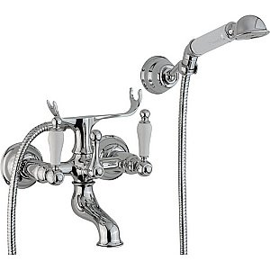 Смеситель для ванны Cisal ARCANA TOSCANA TS00012021 хром купить в интернет-магазине сантехники Sanbest