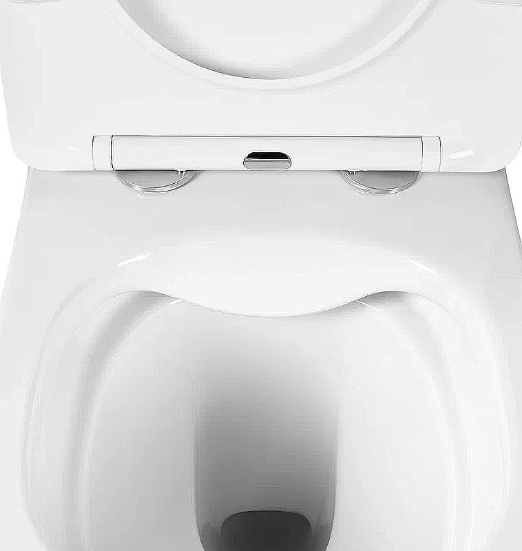 Унитаз Aquatek Вега SET AQUATEK ВЕГА cmp-017 с инсталляцией и черной матовой кнопкой, с крышкой микролифт, безободковый купить в интернет-магазине Sanbest