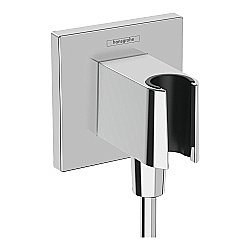 Подключение для шланга Hansgrohe FixFit E 26889000 хром купить в интернет-магазине сантехники Sanbest