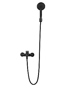 Смеситель для ванны с душем WONZON & WOGHAND ALFA WW-AE3204-MB черный матовый купить в интернет-магазине сантехники Sanbest