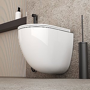 Унитаз подвесной Grossman Tornado GR-4455SQC купить в интернет-магазине Sanbest