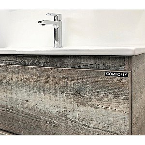 Тумба с раковиной Comforty Турин 90М дуб бежевый для ванной в интернет-магазине Sanbest