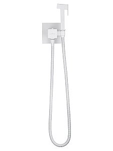 Смеситель с гигиеническим душем и термостатом, встраиваемый WONZON & WOGHAND, Белый матовый (WW-88829910-MW) купить в интернет-магазине сантехники Sanbest