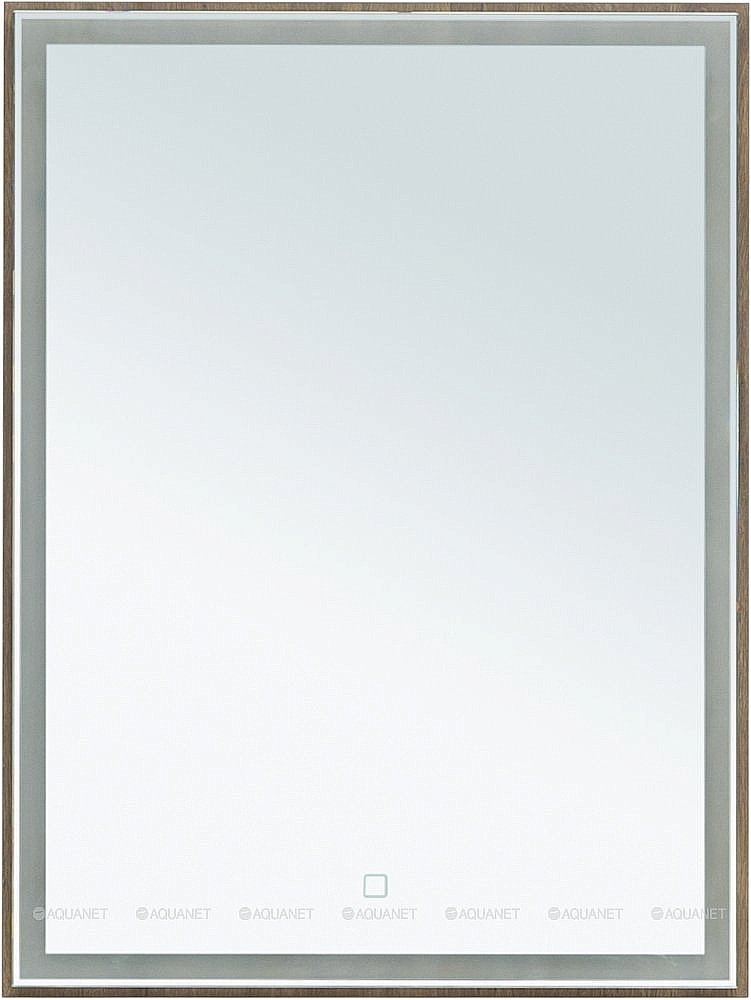 Зеркало LED Aquanet Nova Lite 249510 60 дуб рустикальный в ванную от интернет-магазине сантехники Sanbest