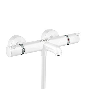 Смеситель для ванны Hansgrohe Ecostat Comfort 13114700 белый матовый купить в интернет-магазине сантехники Sanbest