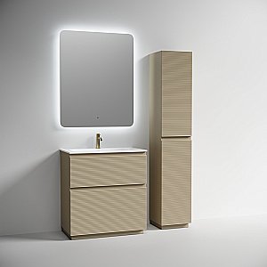 Тумба с раковиной Sancos FOLK Floor FL80FCP/CN7012 80 Капучино для ванной в интернет-магазине Sanbest