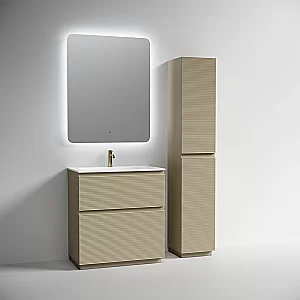 Тумба с раковиной Sancos FOLK Floor FL80FCP/CN7012 80 Капучино для ванной в интернет-магазине Sanbest