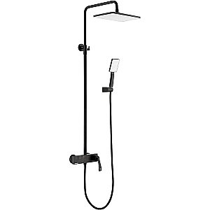 Душевая система Kaiser Strike 09182-2 черная купить в интернет-магазине сантехники Sanbest