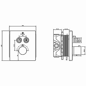 Душевая система Vincea Inspire VSFW-3I21T1RCH хром купить в интернет-магазине сантехники Sanbest