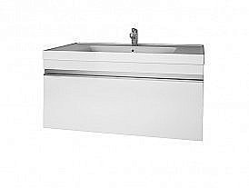 Тумба под раковину Dreja Grace 85 белая купить в интернет-магазине сантехники Sanbest