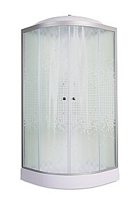 Душевая кабина DTO Серия L 908 с гм. и эл. 80x80 купить в интернет-магазине Sanbest