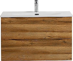 Тумба с раковиной BelBagno MARINO-CER-N-900-2C-SO-RR-P Rovere Rustico для ванной в интернет-магазине Sanbest