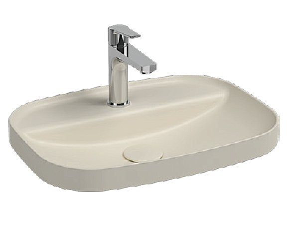 Раковина ISVEA Infinity 55 10NF50055SV-2K слоновая кость матовый купить в интернет-магазине Sanbest