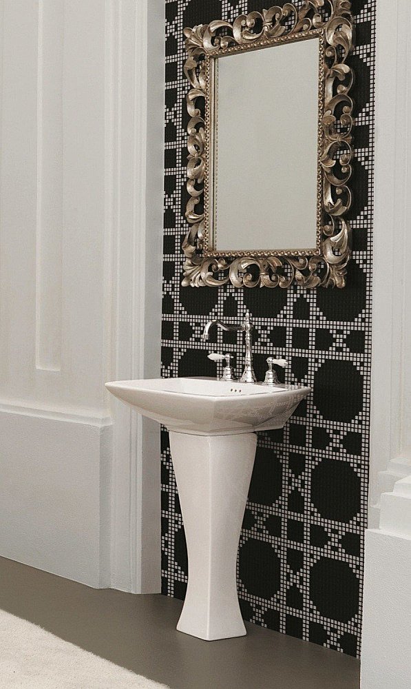 Раковина с пьедесталом Artceram Jazz 70 JZL004 01 00 белая купить в интернет-магазине Sanbest