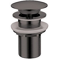 Донный клапан Boheme 612-SGM сталь глянец купить в интернет-магазине сантехники Sanbest